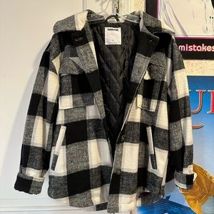 Flannel jacket, super cozy slightly oversized